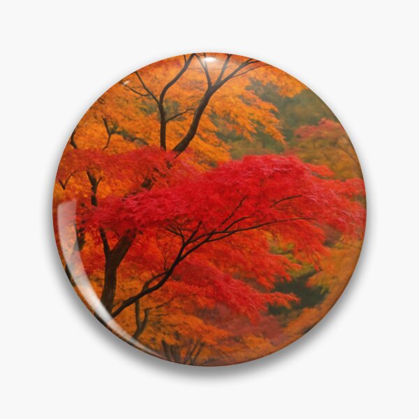 Item preview, Zuihoji Park Autumn Leaves – Inspired Scene from Hyogo, Japan designed and sold by NihonKamonScape.