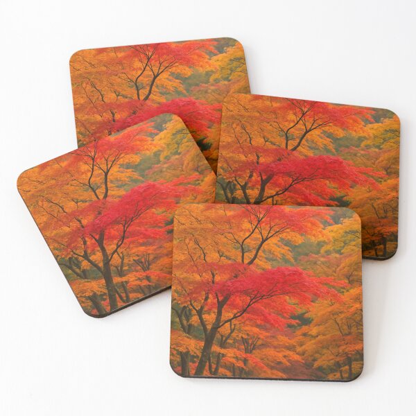 Item preview, Zuihoji Park Autumn Leaves – Inspired Scene from Hyogo, Japan designed and sold by NihonKamonScape.
