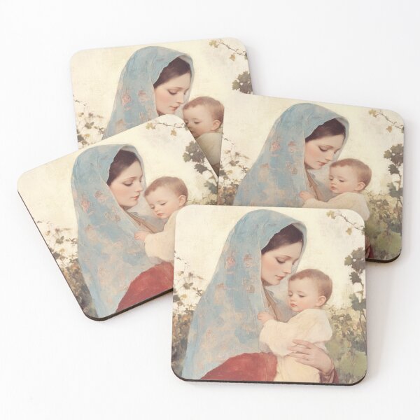 Item preview, Our Lady of the Grapes / Our Lady of the Harvest of the Grapes designed and sold by SanctifiedSouls.