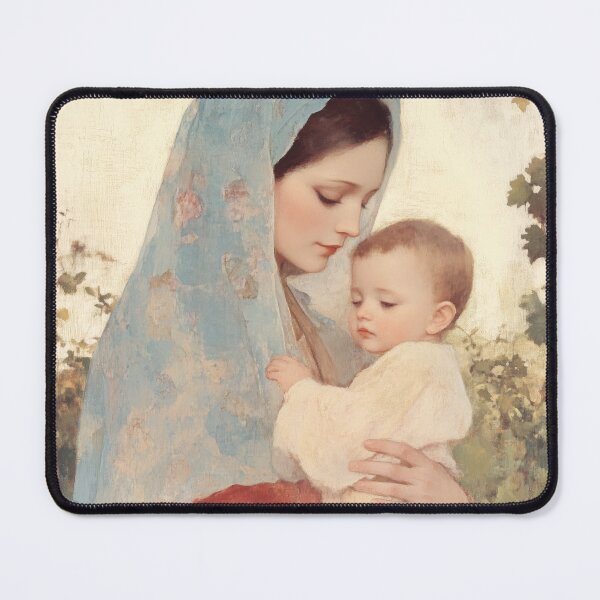 Item preview, Our Lady of the Grapes / Our Lady of the Harvest of the Grapes designed and sold by SanctifiedSouls.