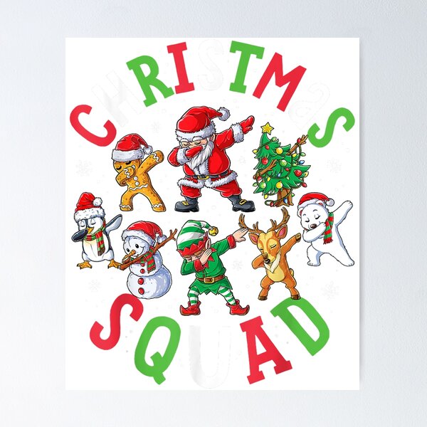 Item preview, Christmas Squad Santa Dabbing Elf Family Matching Men Women designed and sold by KyleAFenneken.