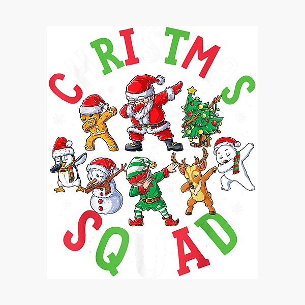 Item preview, Christmas Squad Santa Dabbing Elf Family Matching Men Women designed and sold by KyleAFenneken.