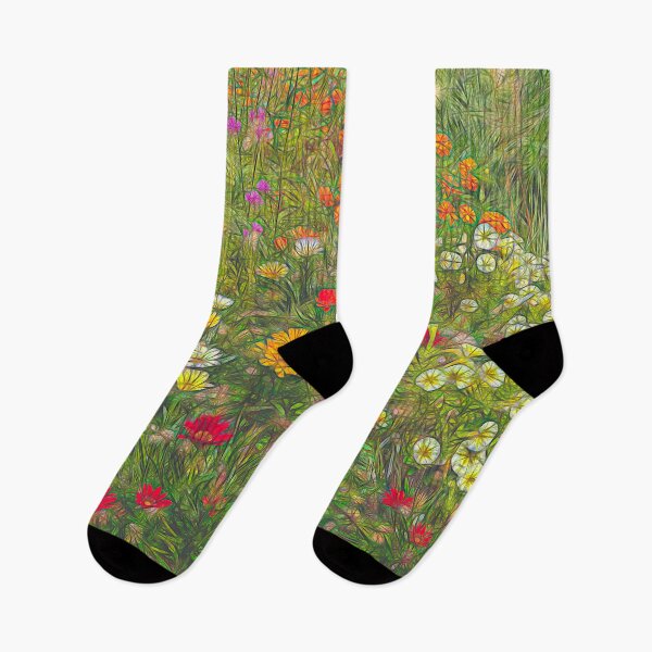 Item preview, Vibrant Wildflower Garden designed and sold by RockCreekImages.