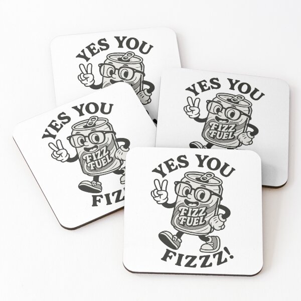 Item preview, Yes You Fizz! Retro Soda Can Sticker – Funny Motivational Fizz Fuel Design designed and sold by inkoutninja.