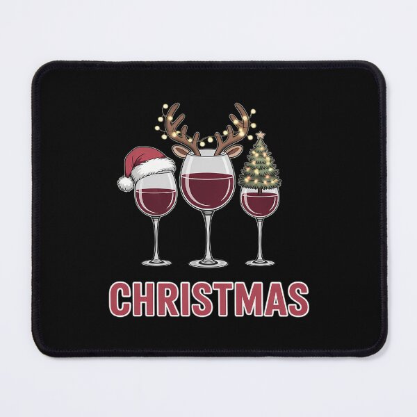 Item preview, Three Glass Of Red Wine Drinker Christmas 2025 designed and sold by brynatshop.