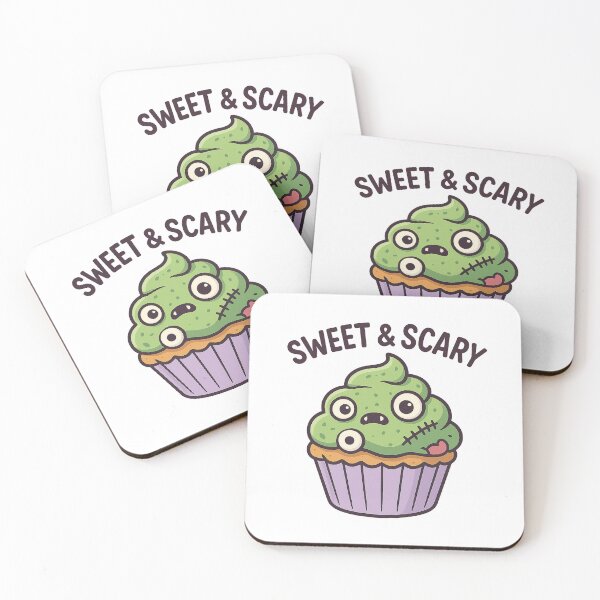 Item preview, Sweet and Scary – Kawaii Zombie Cupcake designed and sold by Dream Machine.