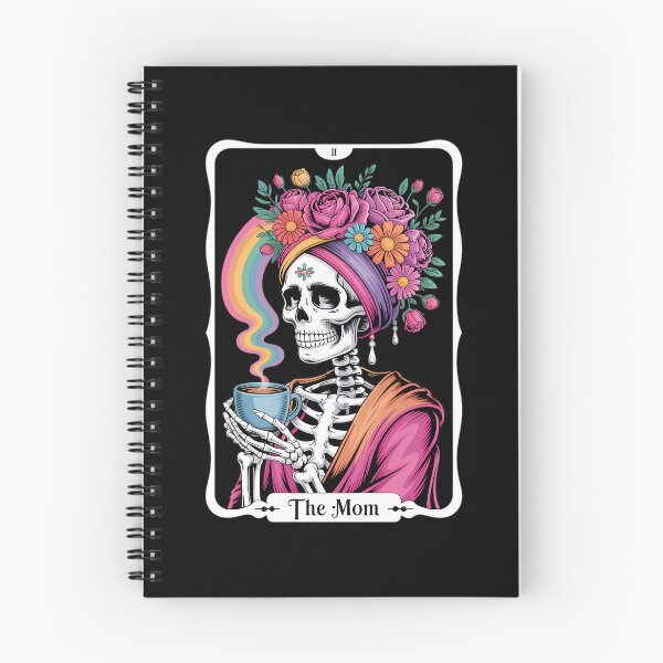 Item preview, The Mom Funny Tarot Card Women Messy Bun Coffee Mommy Mama designed and sold by brynatshop.
