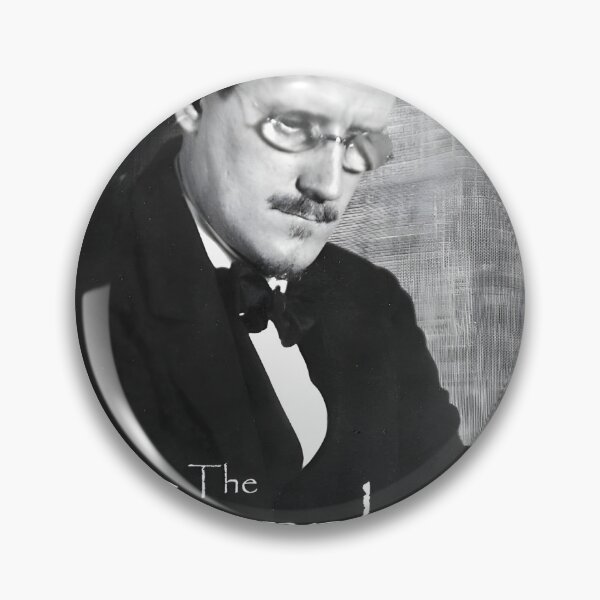 Item preview, James Joyce – Vintage Literary Portrait Classic Author Design designed and sold by MichaelLovell92.