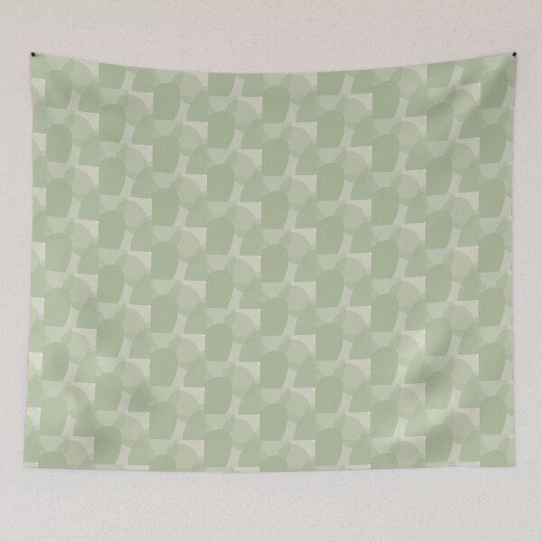 Item preview, Slick Modern Green Abstract Shapes Design designed and sold by Furkan Al-Gburi.