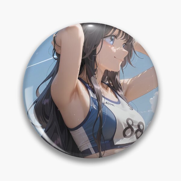 Item preview, Kaoruko Waguri Sports Spirit Fragrant Flower Blooms Dignity Anime designed and sold by reinazenka.