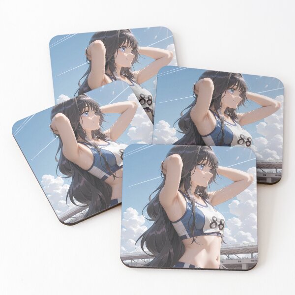 Item preview, Kaoruko Waguri Sports Spirit Fragrant Flower Blooms Dignity Anime designed and sold by reinazenka.