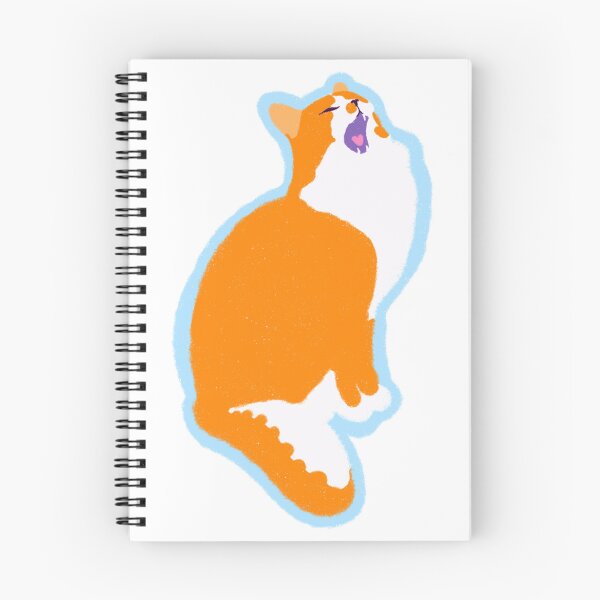 Item preview, screaming cat designed and sold by The Blue&Purple Cat.