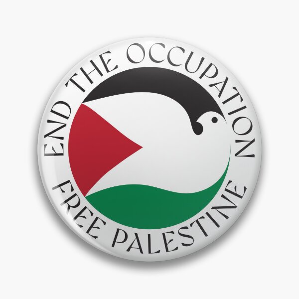 Item preview, Palestine Peace Dove Slogan designed and sold by VentDissent.