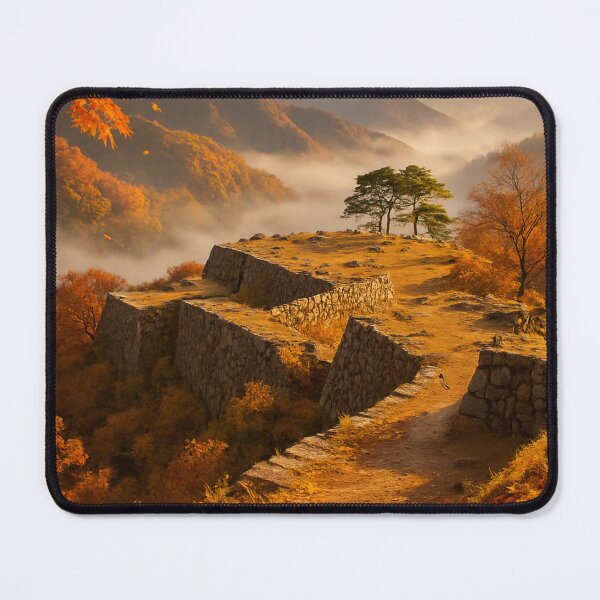 Item preview, Takeda Castle Ruins in Autumn - Hyogo, Japan designed and sold by NihonKamonScape.