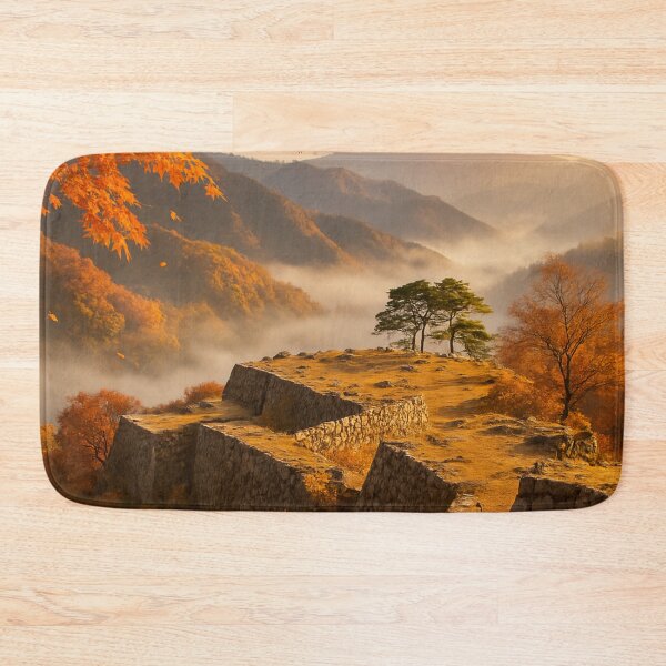 Item preview, Takeda Castle Ruins in Autumn - Hyogo, Japan designed and sold by NihonKamonScape.