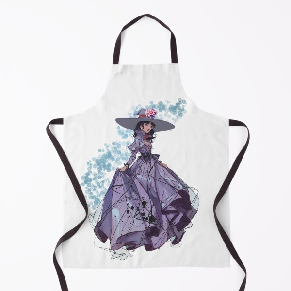 Item preview, Anime Gothic Witch Lavender Couture Halloween Art Witchcore Fantasy Wall Décor & Gifts designed and sold by Medeea Publishing.