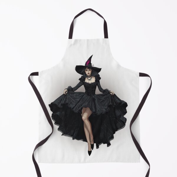 Item preview, Elegant Gothic Witch | Dark Fantasy Halloween Art | Witchcore Couture Wall Décor & Gifts designed and sold by Medeea Publishing.