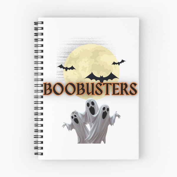 Aperçu de l'œuvre « T-shirt d'Halloween humoristique Boobusters Fantôme » créée et vendue par THEPLUGceoMERCH.