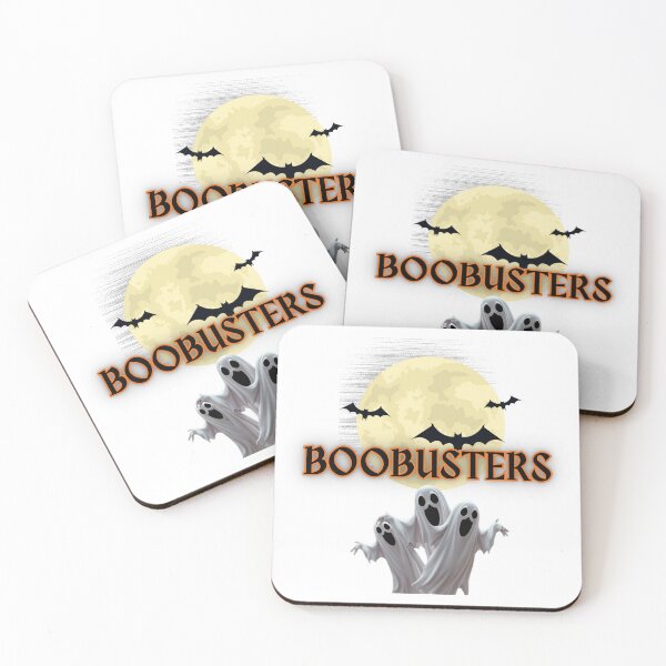 Item preview, "Boobusters Funny Ghost Halloween T-Shirt" designed and sold by THEPLUGceoMERCH.