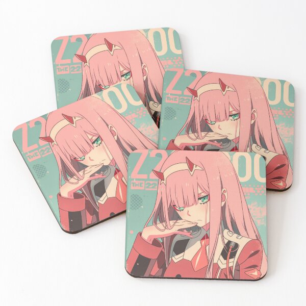 Item preview, Zero Two Vintage Pop Cover  designed and sold by AnimeArsenalPrints.