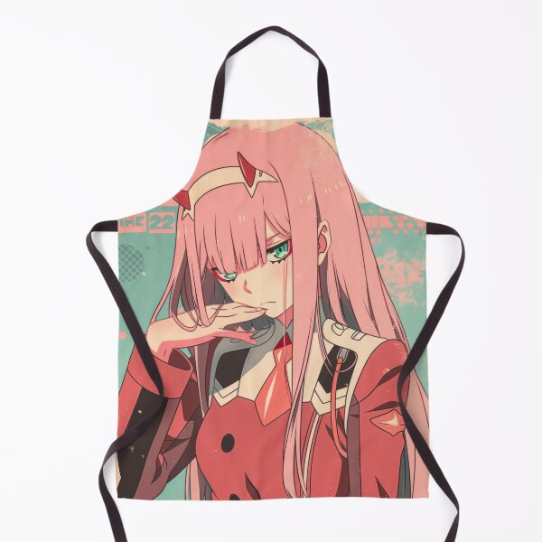 Item preview, Zero Two Vintage Pop Cover designed and sold by AnimeArsenalPrints.