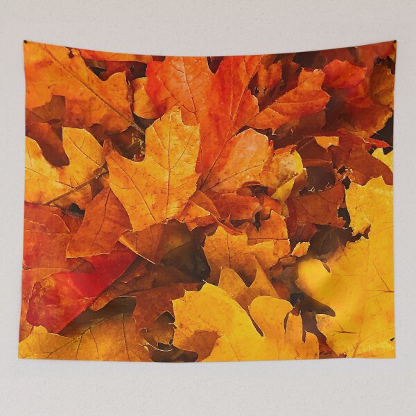 Item preview, Autumn Fall Leaves In Orange-Red And Yellow designed and sold by DEC02.