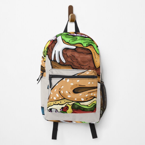 Item preview, Bun Face Burger Man designed and sold by WildBloomArfs.