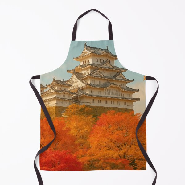 Item preview, Himeji Castle in Autumn, Hyogo Japan designed and sold by NihonKamonScape.