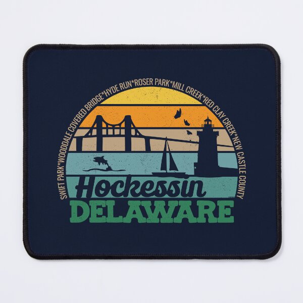 Item preview, Hockessin Delaware Retro Sunset Local Pride Logo designed and sold by CRHPOD20.