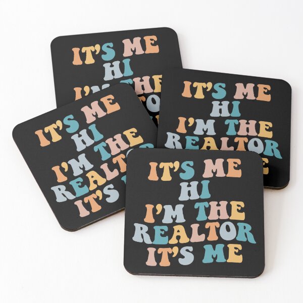 Item preview, It’s Me Hi I’m The Realtor It’s Me Funny Real Estate Quote designed and sold by JimOrbya76.