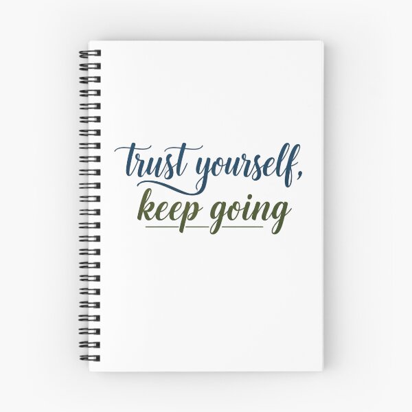Item preview, Trust yourself, keep going designed and sold by FontiqueStudio.