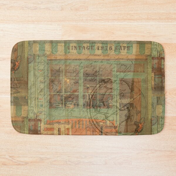 Item preview, Vintage Old Cafe Design – Retro Coffee Shop Aesthetic designed and sold by Furkan Al-Gburi.