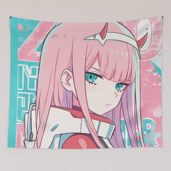 Item preview, Zero Two Cute Bubblegum Cover  designed and sold by AnimeArsenalPrints.
