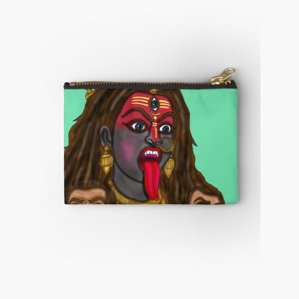 Item preview, Goddess Kalika Digital Painting | Fierce Hindu Devi Artwork | Divine Power Wall Art designed and sold by Harshit_Digital_Arts.