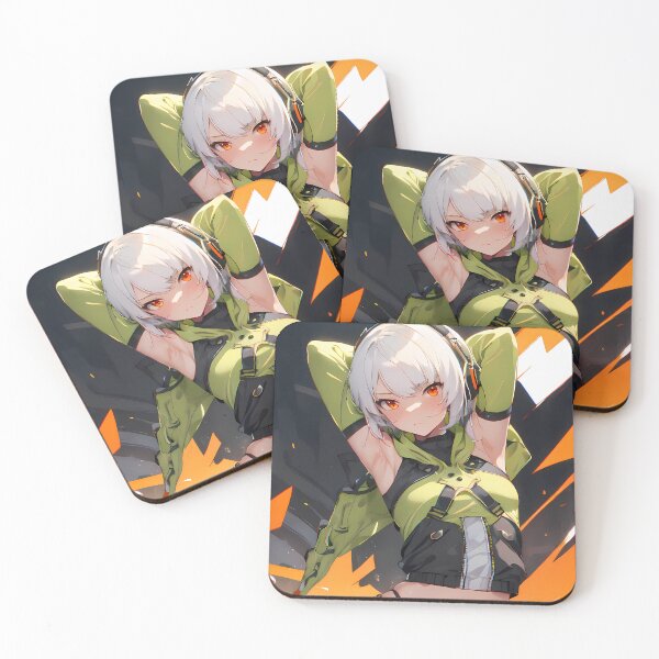 Item preview, Anby Demara Zenless Zone Zero Game Girl Waifu Energetic Cyberpunk Glow designed and sold by reinazenka.