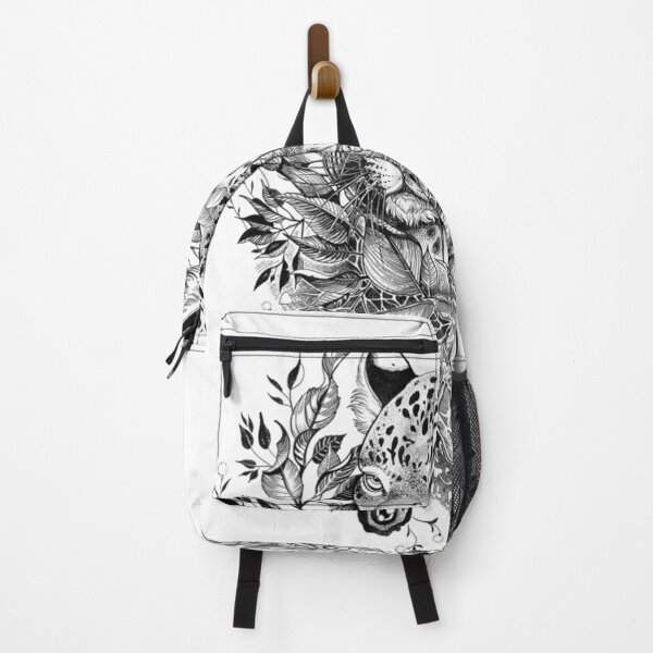 Item preview, Black And White Jungle Leopard designed and sold by LoyalJohnston.
