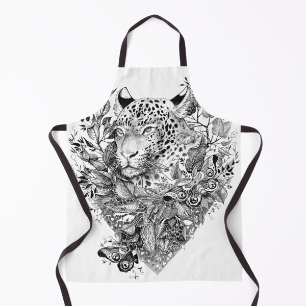 Item preview, Black And White Jungle Leopard designed and sold by LoyalJohnston.