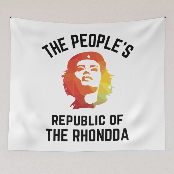 Item preview, The Rhondda, The people's republic of The Rhondda, South Wales, The Valleys designed and sold by GerhardWeimann.