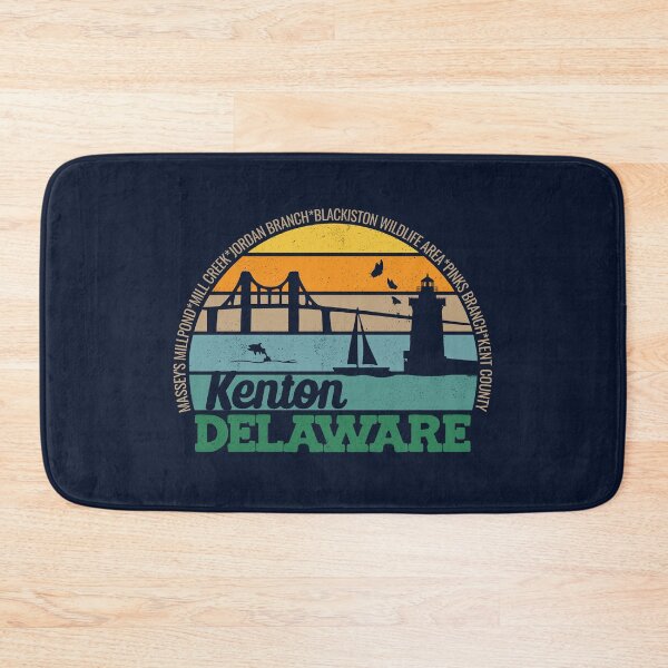 Item preview, Kenton Delaware Retro Sunset Local Pride Logo  designed and sold by CRHPOD20.