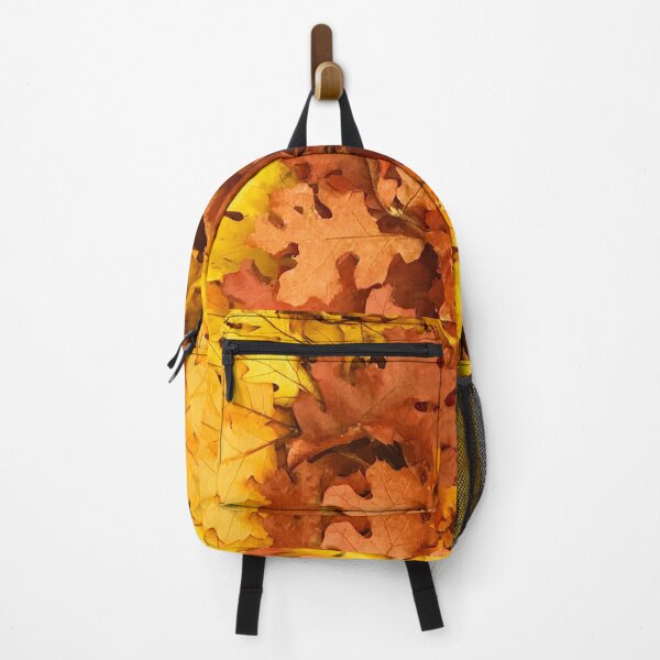 Item preview, Autumn Yellow And Nutmeg-Cinnamon-Hues Fall Leaves designed and sold by DEC02.
