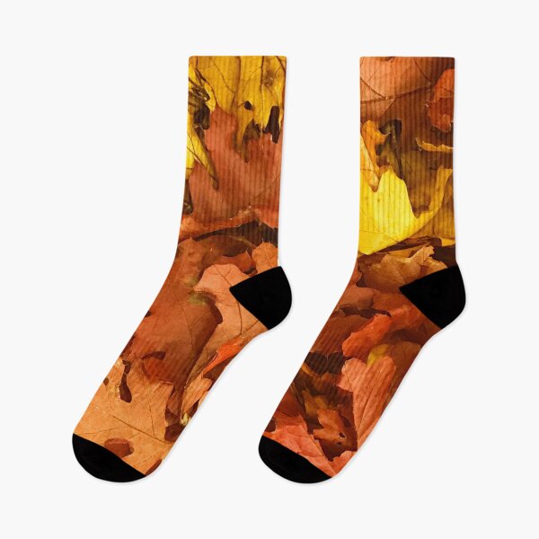 Item preview, Autumn Yellow And Nutmeg-Cinnamon-Hues Fall Leaves designed and sold by DEC02.