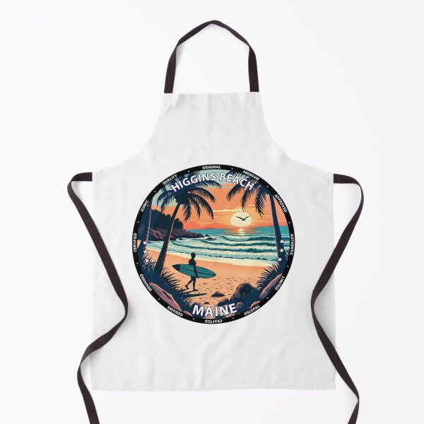 Item preview, Higgins Beach – Maine USA - Surf lifestyle rugged Atlantic waves designed and sold by inkNext.