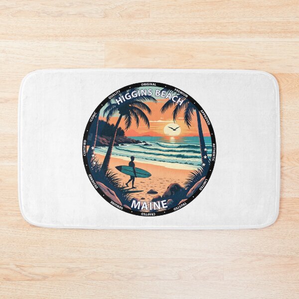 Item preview, Higgins Beach – Maine USA - Surf lifestyle rugged Atlantic waves designed and sold by inkNext.