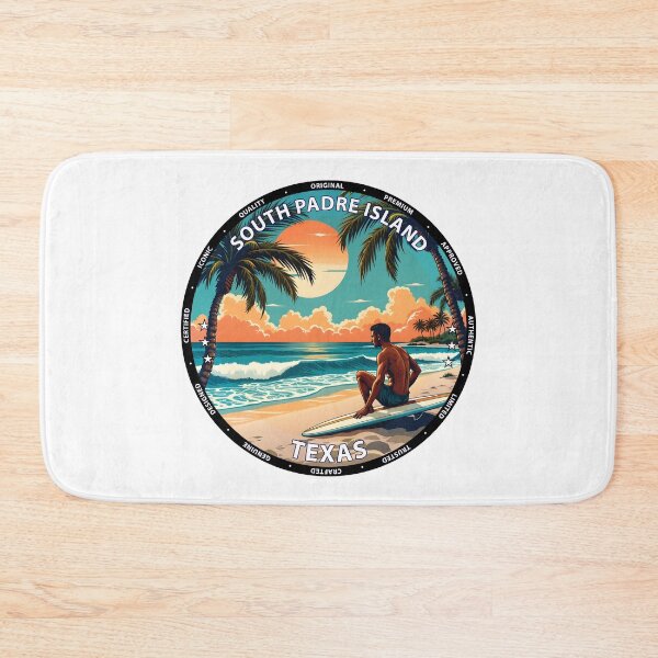 Item preview, South Padre Island – Texas USA - Surf lifestyle Gulf Coast waves designed and sold by inkNext.