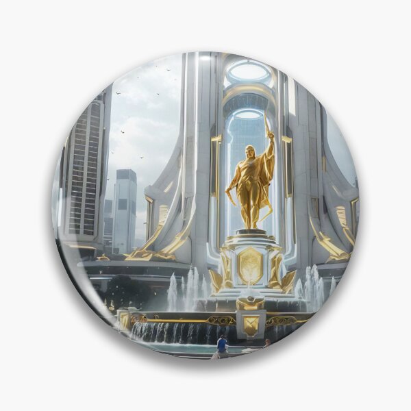 Item preview, Guardian Plaza  designed and sold by ArtBarnes.