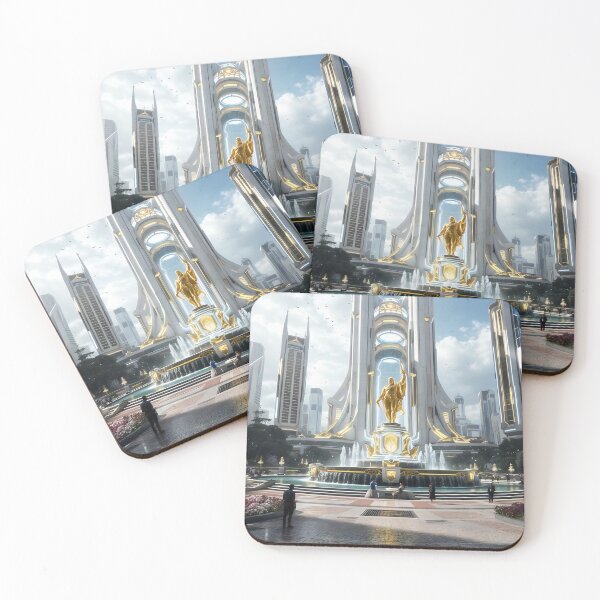 Item preview, Guardian Plaza  designed and sold by ArtBarnes.