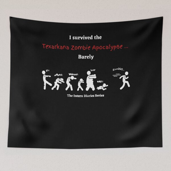 Item preview, The Texarkana Zombie Apocalypse Wear Raglan designed and sold by GerhardWeimann.