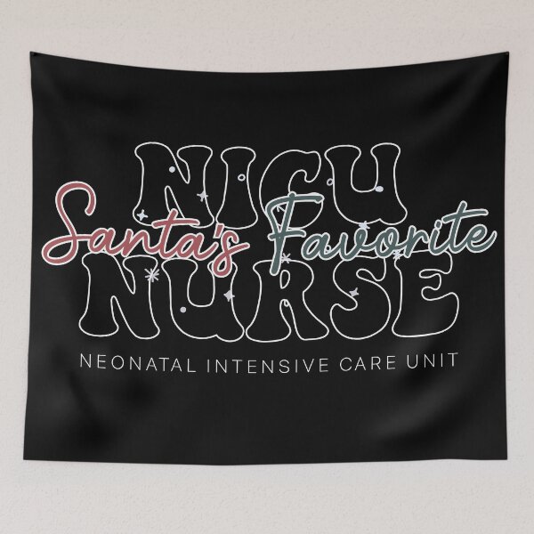 Item preview, Santa’s Favorite Christmas Neonatal Intensive Care Unit NICU Nurse Gift designed and sold by MyMomentShirt.