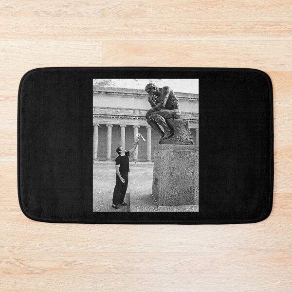 Item preview, ''The Thinker'' Vintage Robin Williams Giving Toilet Paper designed and sold by GerhardWeimann.