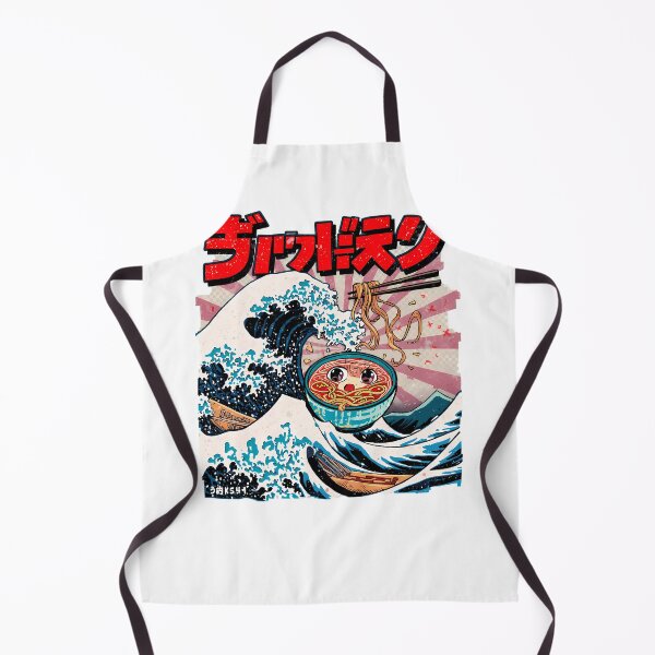 Item preview, Great Wave of Ramen – Kawaii Food Art Splash ?? designed and sold by PING 999 STUDIO.